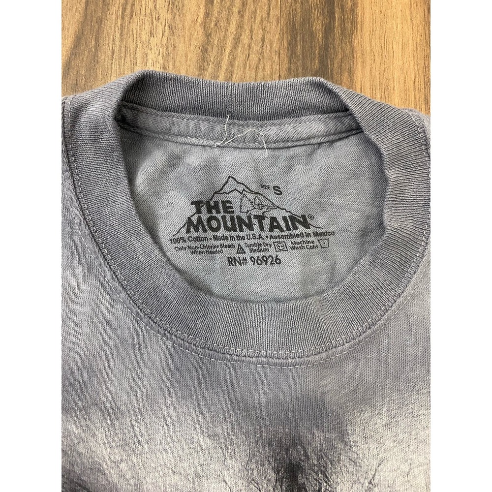 The Mountain USA 2013 Michael McGloin owl tie-dye cotton graphic t-shirt, S - Picture 5 of 5